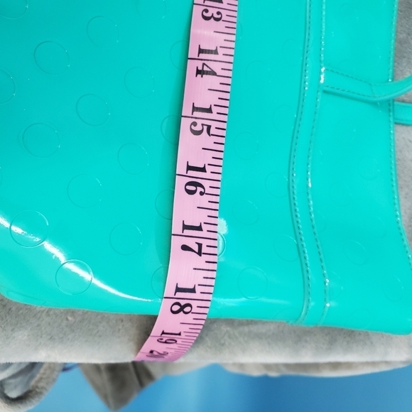 Kate Spade green polka dot tote *flawed* - Picture 13 of 16